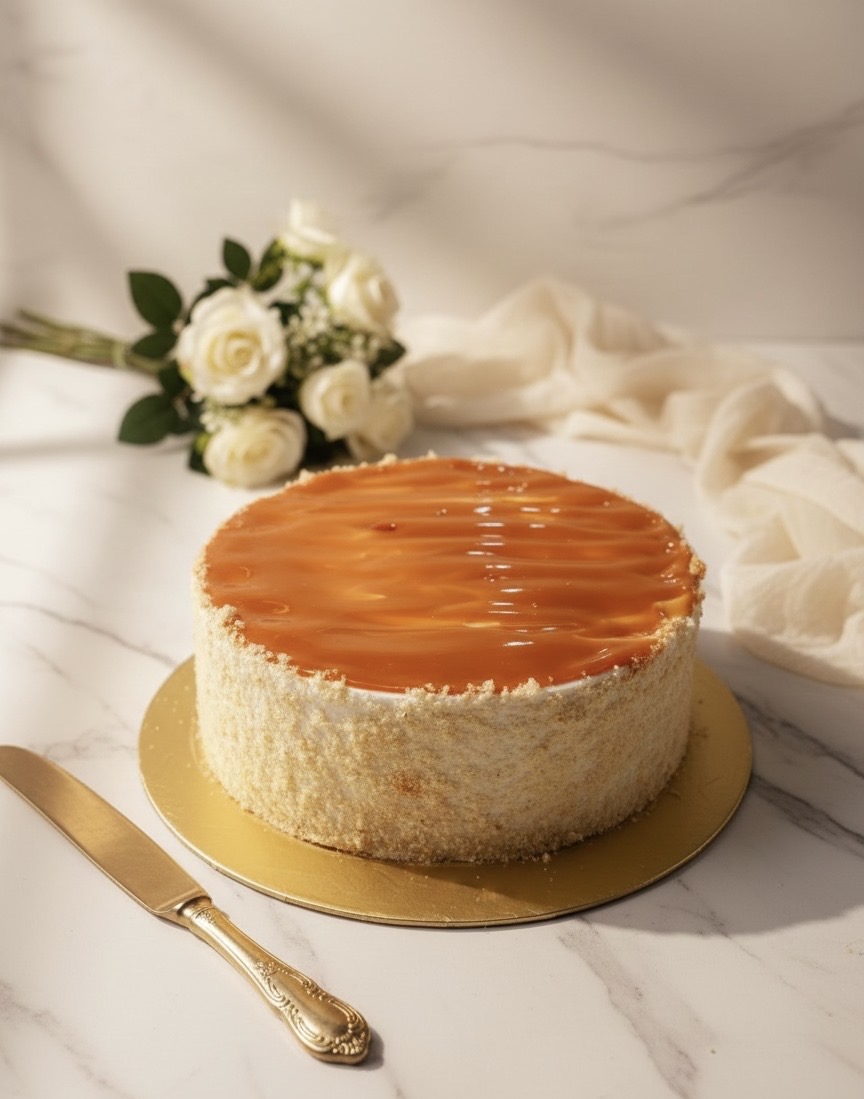 Caramel Three Milk Cake