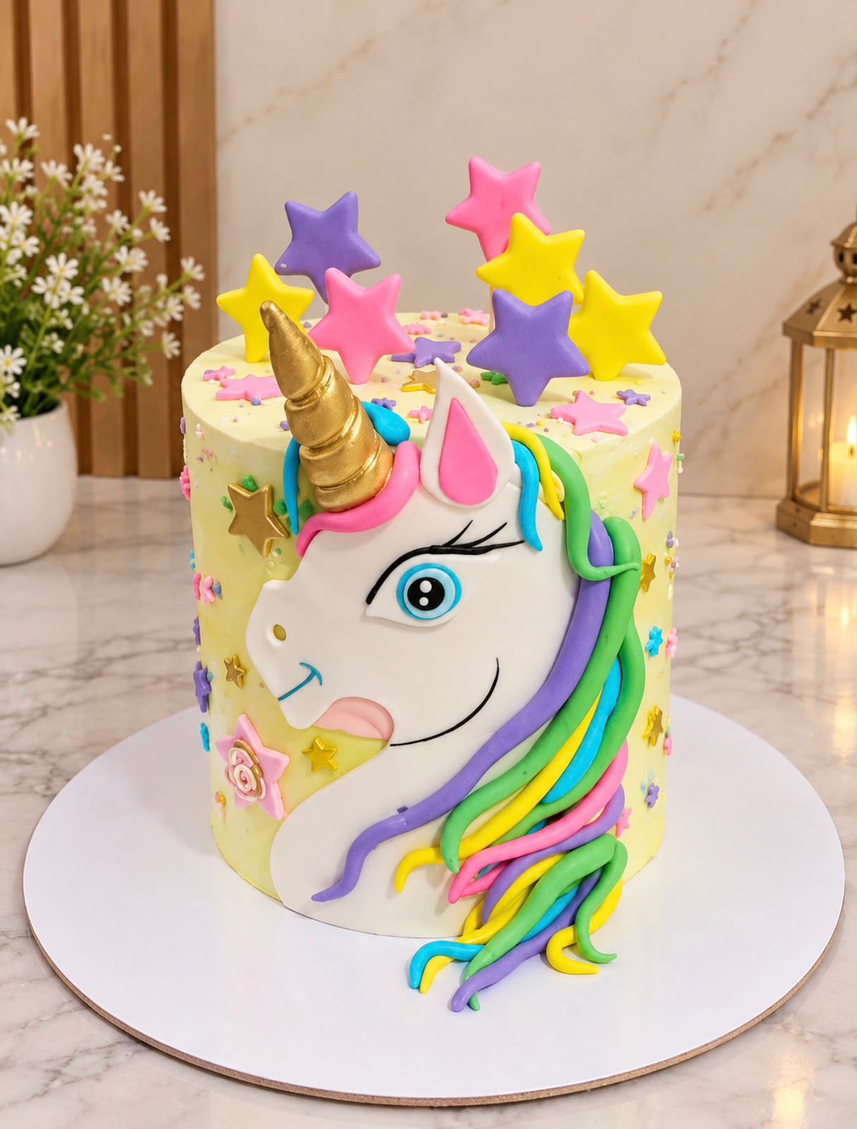 Unicorn Theme Cake