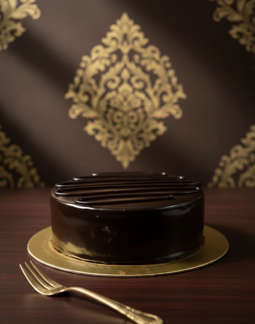 Layered Chocolate Fudge Cake